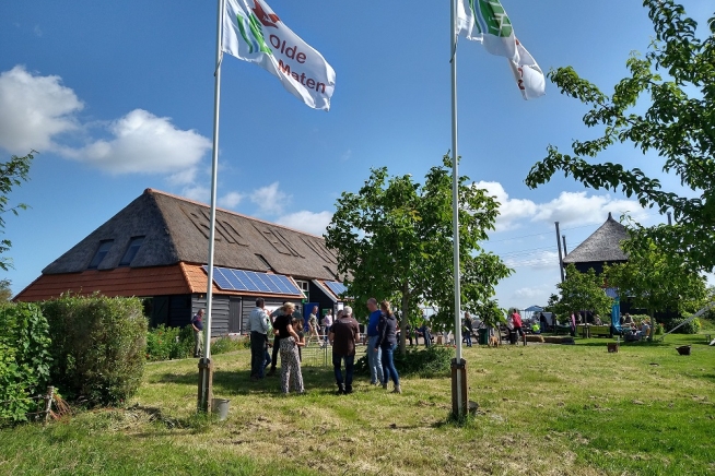 Stralend weer, veel bezoekers, kortom...een geslaagd Olde Maten Event