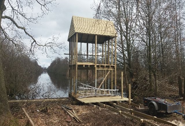 Genieten van natuur in nieuwe vogelhut